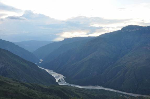 O incrível Canyon de Chicamocha, no caminho para Bucaramanga, na Colômbia